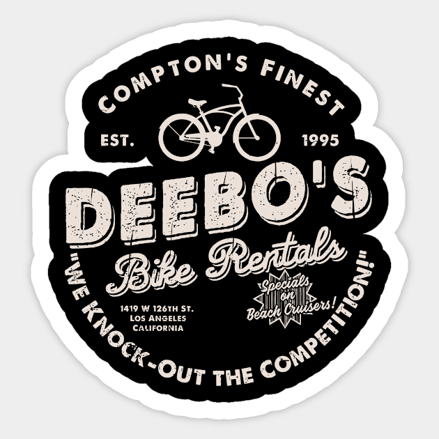 Deebo's Bike Rentals Sticker by aandikdony